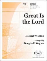 Great Is the Lord Handbell sheet music cover
